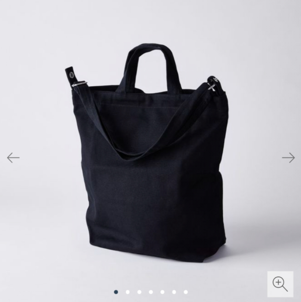 Black baggu duck tote canvas NWOT
